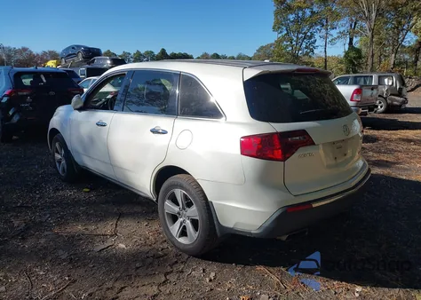 2012 Acura Mdx Technology Package z USA, uszkodzony, nr VIN 2HNYD2H31CH536029